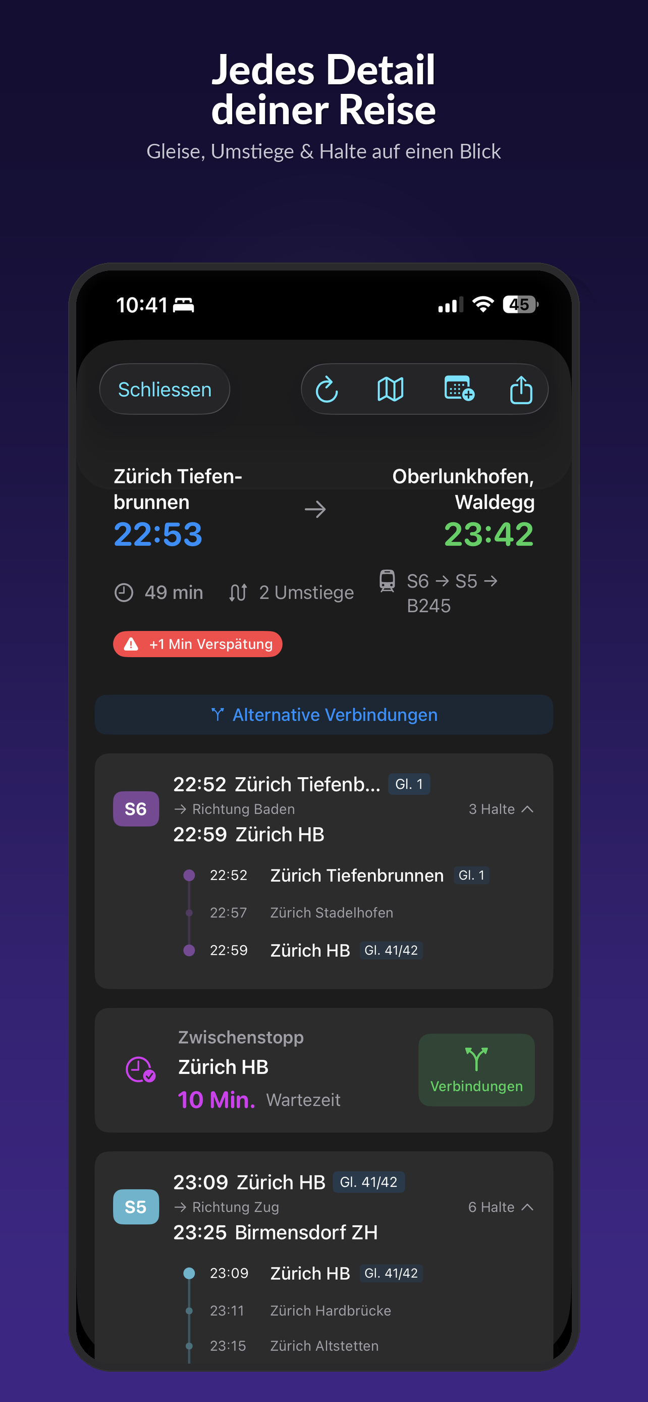 Jedes Detail deiner Reise